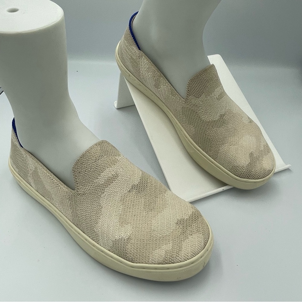 Rothy's women’s camo pattern Slip-On Loafers sneakers. Size 8. Gently worn.